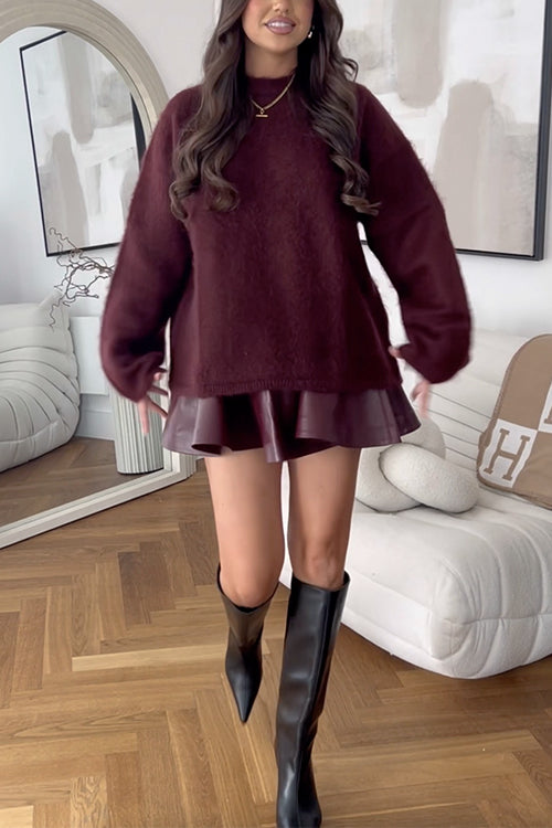 Crewneck Pullover Sweater