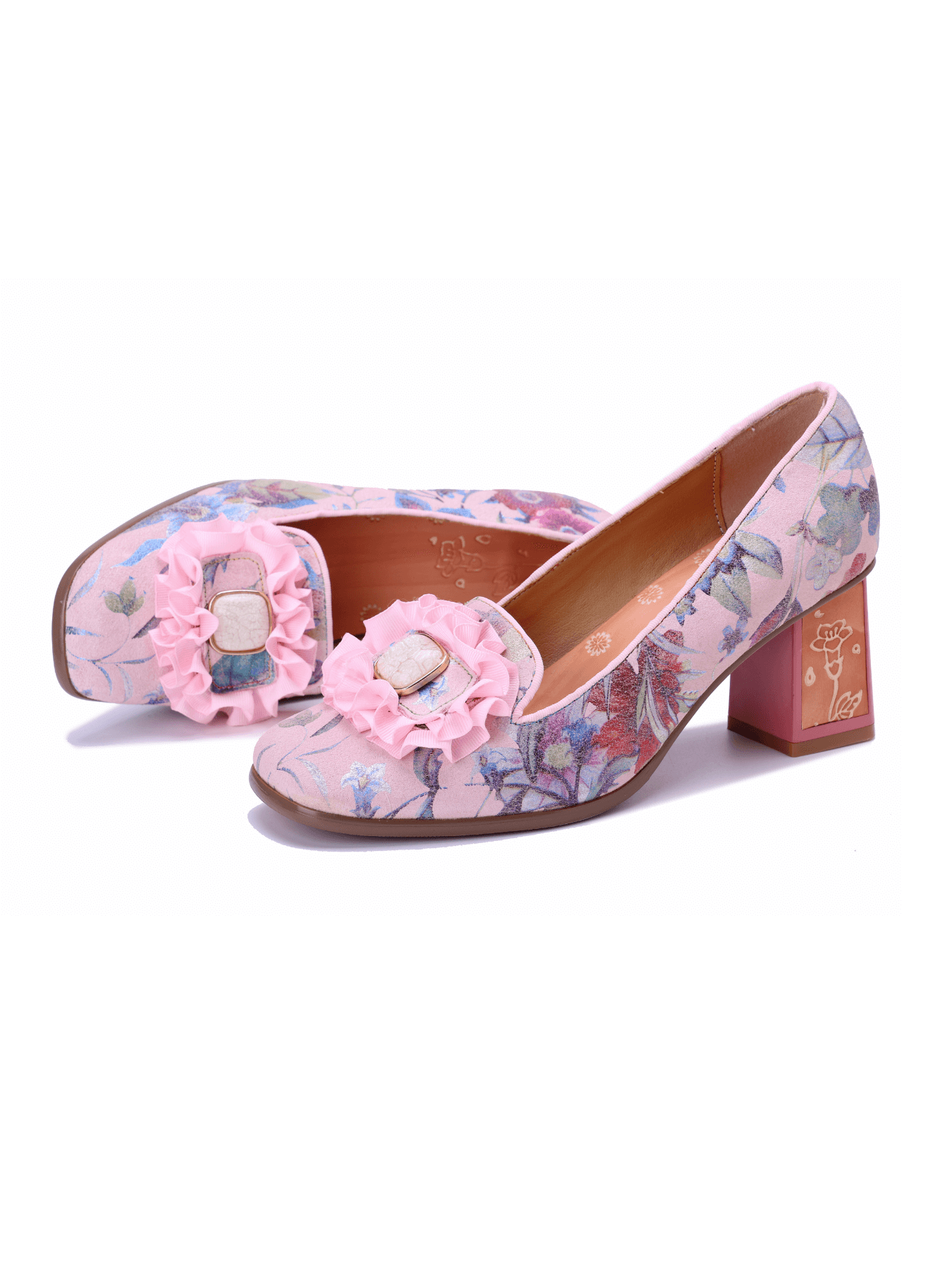 Soffia | Marney Printed Leather Pump