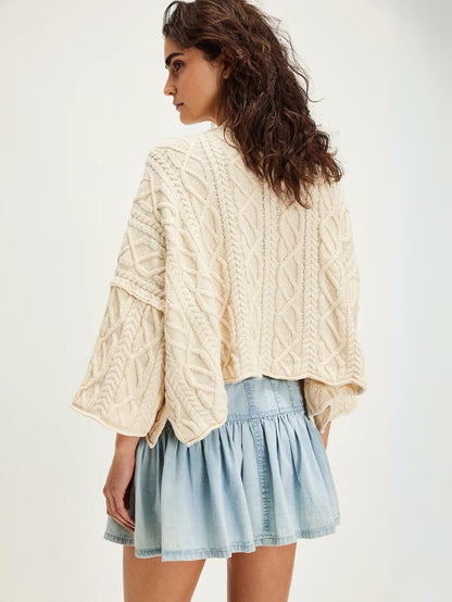 Mulled Moments Ribbed Denim Mini Skirt