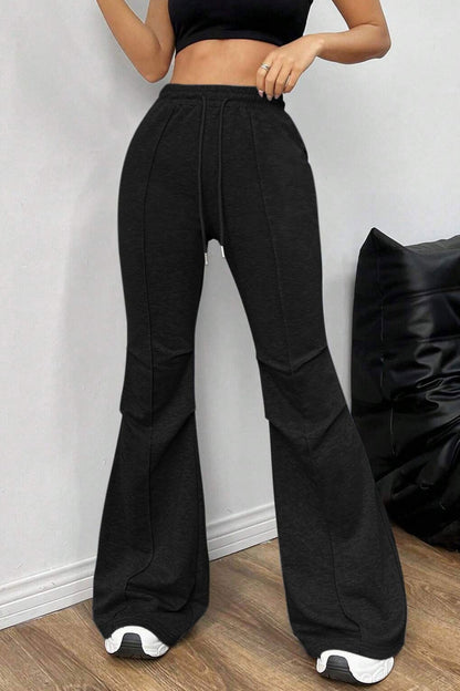 Color Flare Sweat Pants