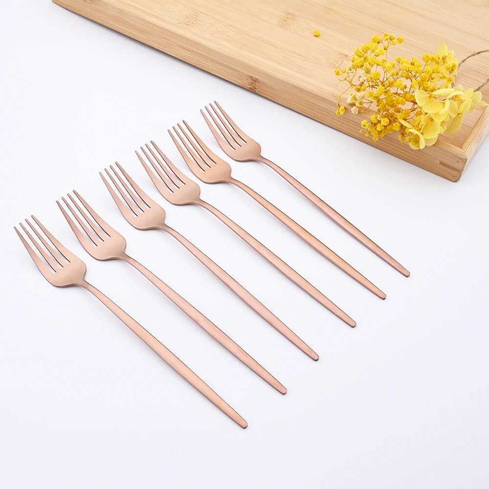 Modern Rose Flatware Set