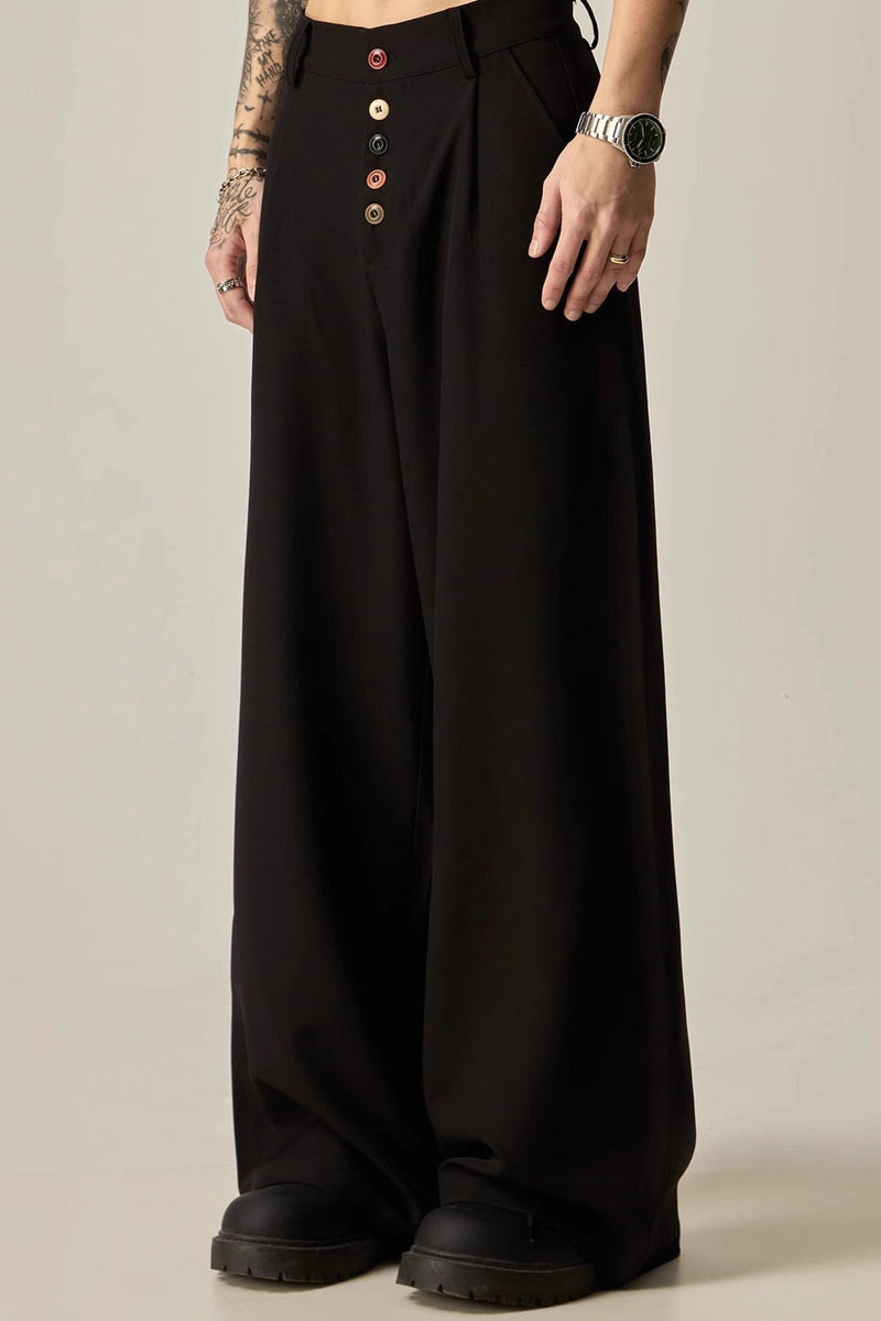 Relaxed Fluid Wide Leg Pants