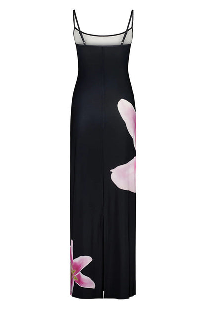 Romantic Beginnings Lily Slip Stretch Vacation Maxi Dress