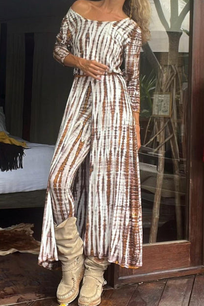 And Fashionable Desert Style Long Skirt