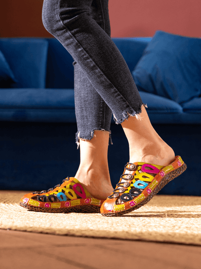 Soffia | Annadale Cut-out Leather Sandal