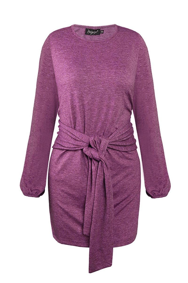 New Mini Dress With Belt
