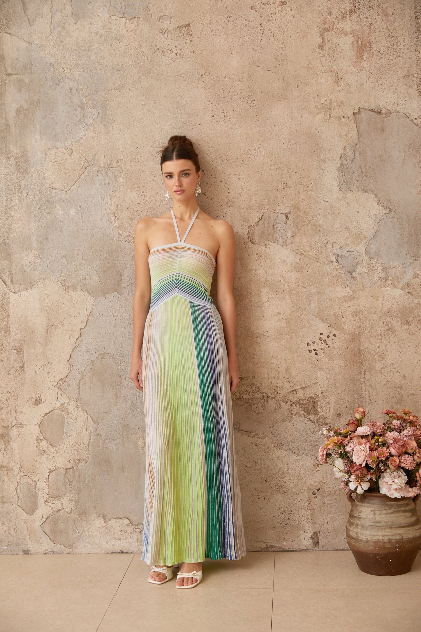 Luminaflaire™ Maxi Dress — Ignite Every Room With Hypnotic Shine and Unstoppable Confidence