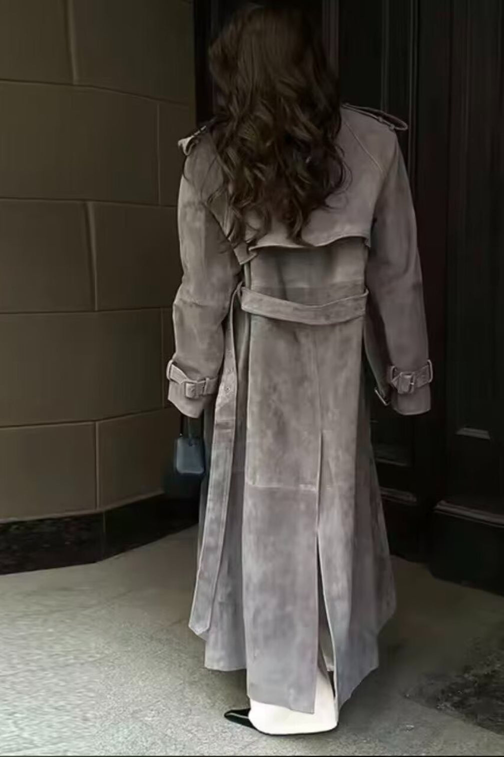 Belted Trench Overcoat