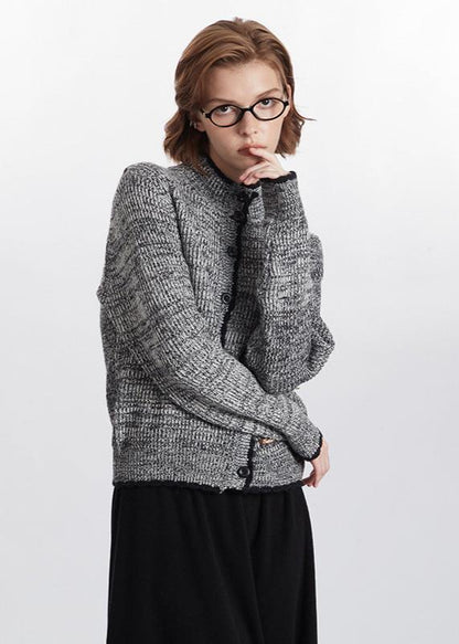 Retro Button-down Sweater Cardigan - Autumn Classic Knit