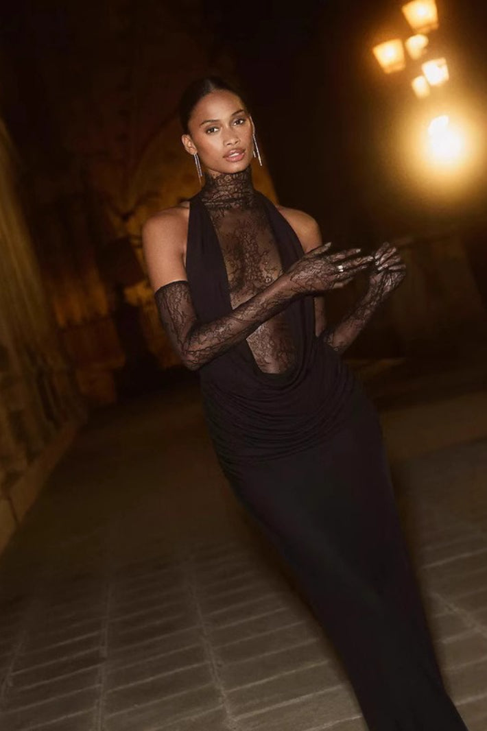 Cut Out Bodycon Maxi Dress