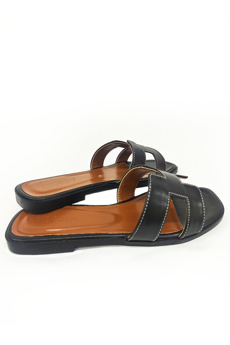 Flat Slide Sandals