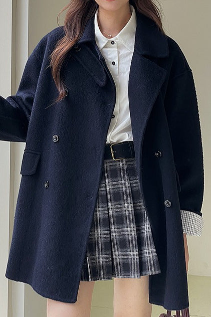Plaid Pleated Skirt