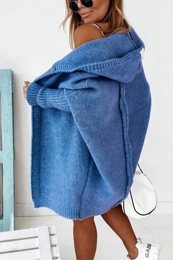 Fall for Nyc Hooded Cardigan