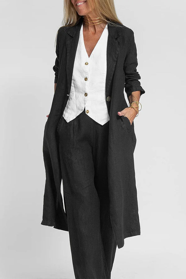 Linen Frock Coat
