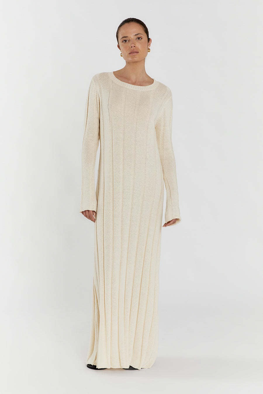 A Line Maxi Sweater Dress