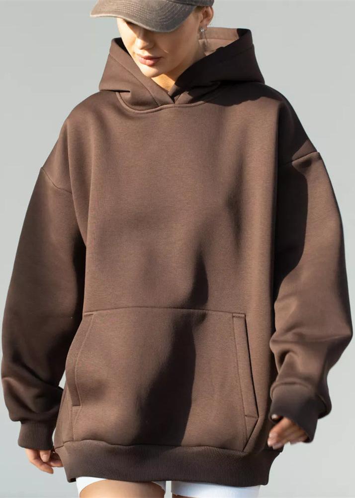 Cozy Long-sleeved Hooded Sweatshirt