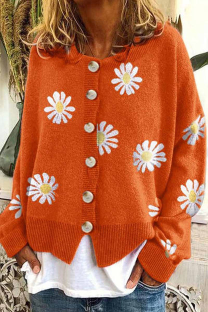 Loose Daisy Cardigan
