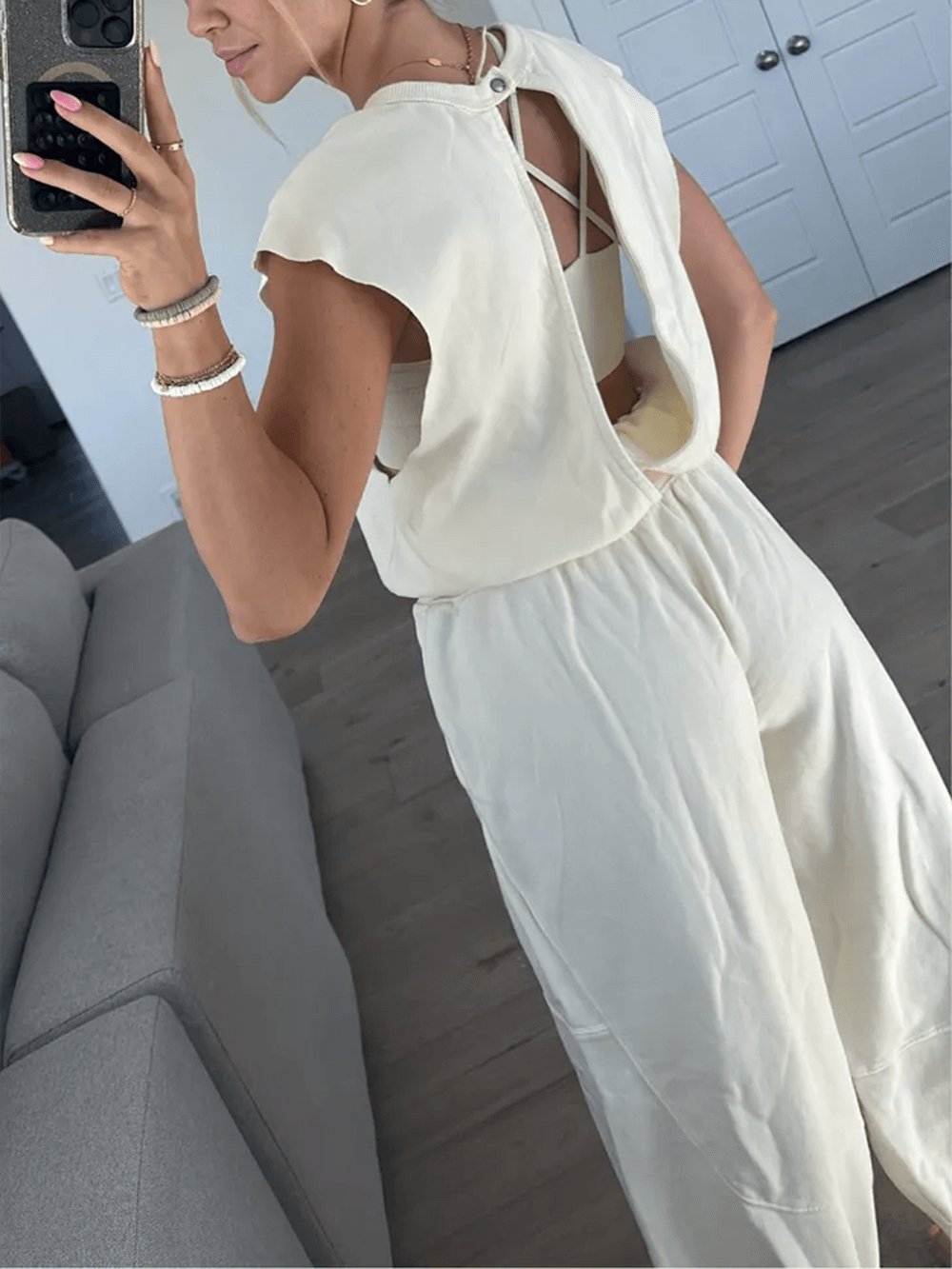 Savannah - Backless Corset Jumpsuit