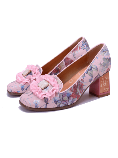 Soffia | Marney Printed Leather Pump