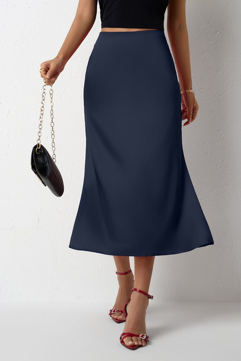 Mermaid Tail Satin Skirt