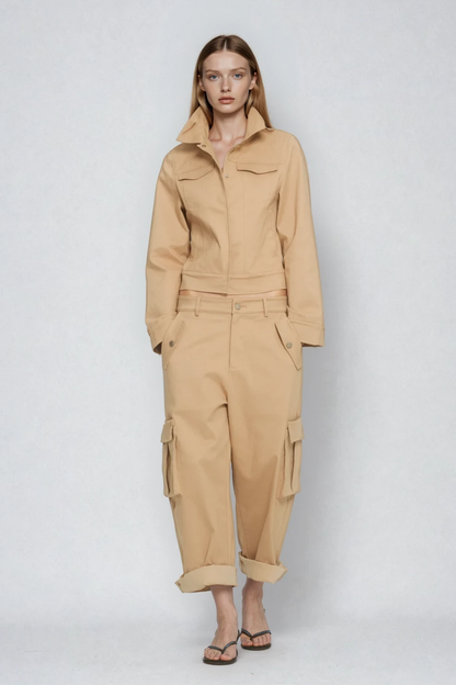 David Cargo Pants Set
