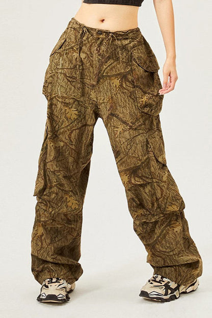 American Style Loose Fit Street Cargo Pant