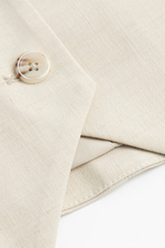 Classic V Neck Sleeveless Waistcoat Tank Top