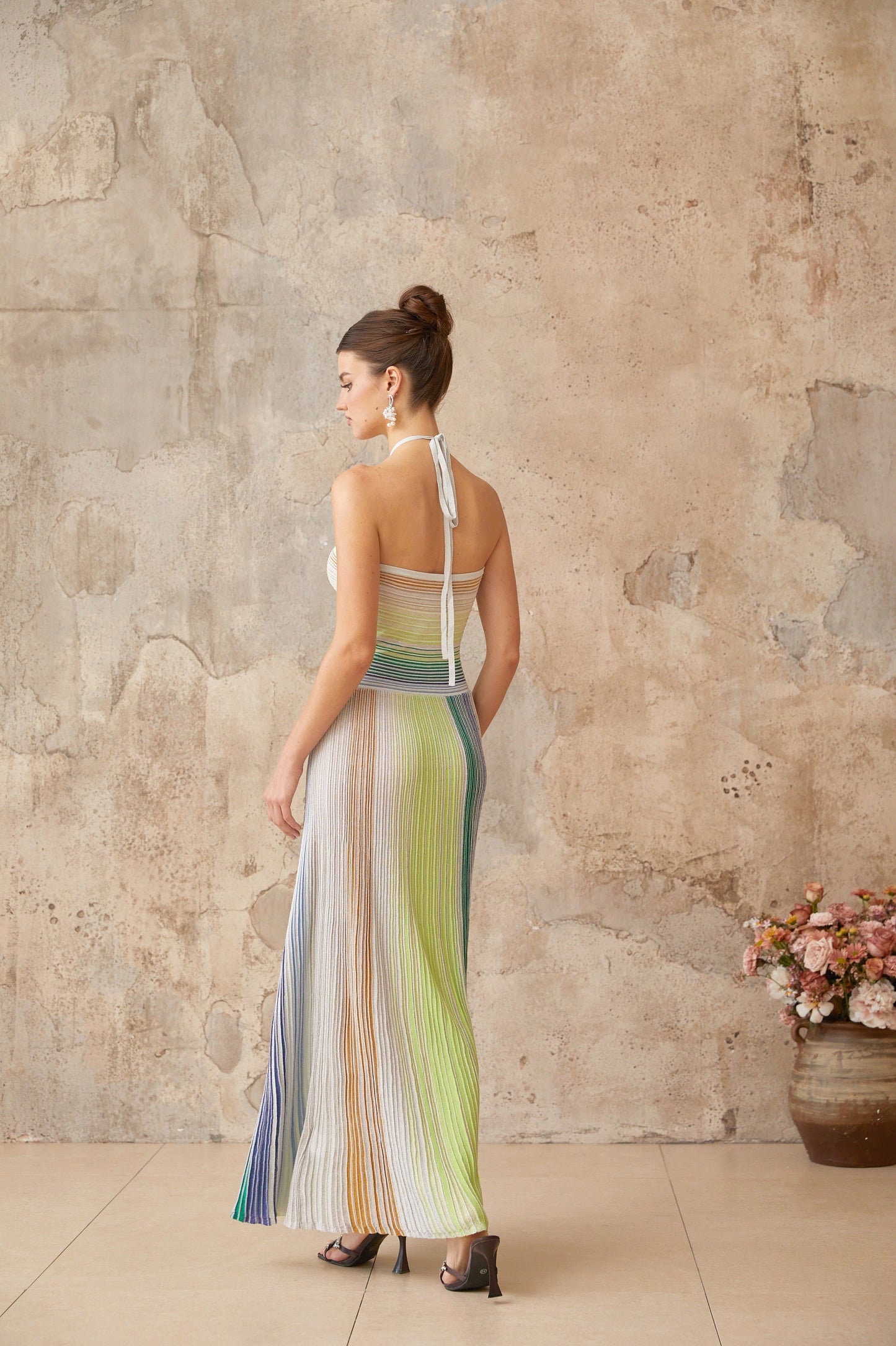 Luminaflaire™ Maxi Dress — Ignite Every Room With Hypnotic Shine and Unstoppable Confidence