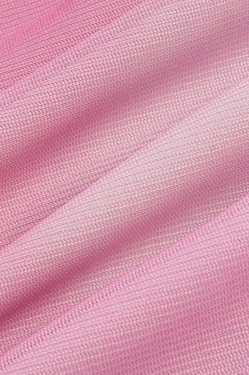 Mesh Spaghetti Strap Off-shoulder Backless Split Maxi Dress
