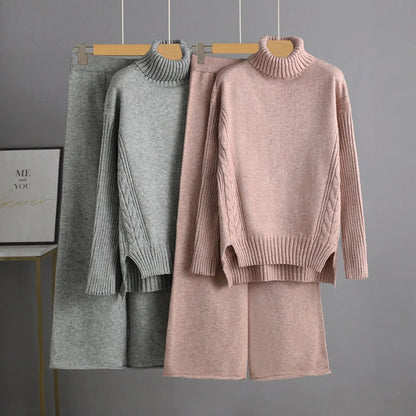 Adelyn Sweater + Pants Suit