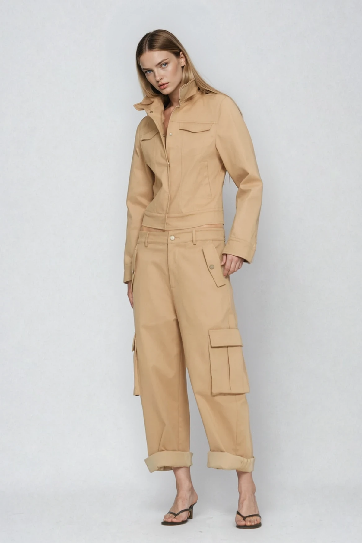 David Cargo Pants Set