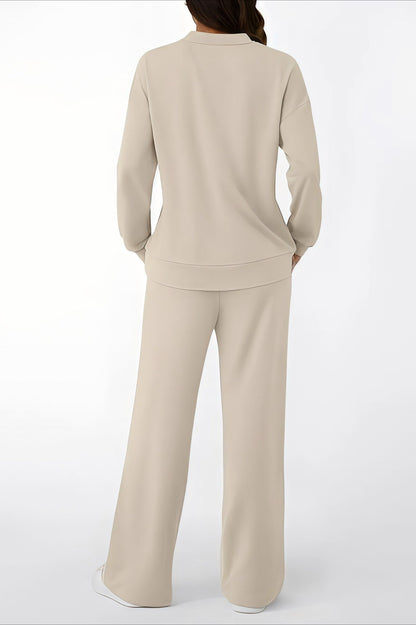 Pocketed Drawstring Two Piece Set