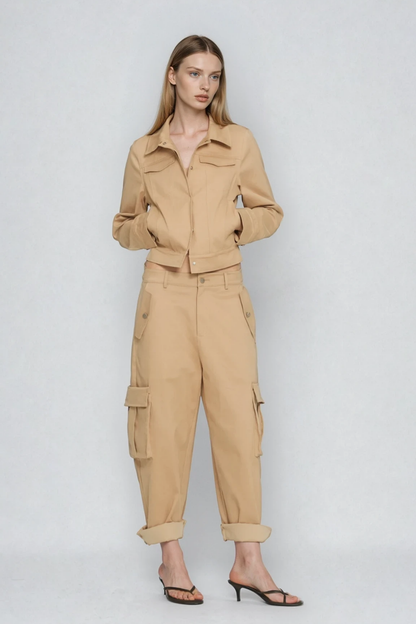 David Cargo Pants Set