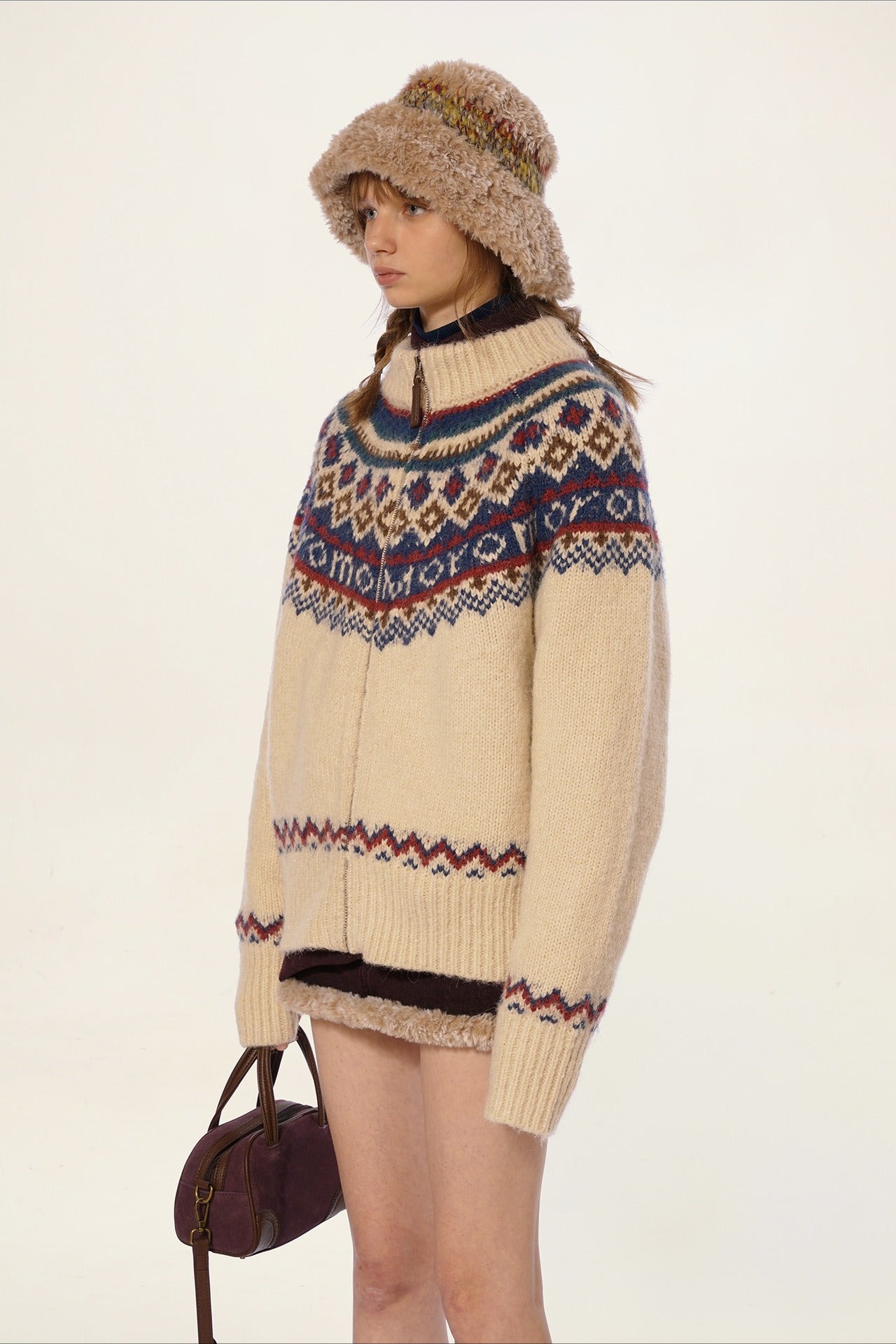 Fair Isle Knit Sweater