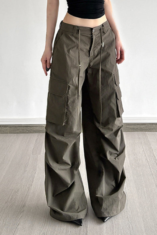 Street-style Loose-fit Cargo Pant