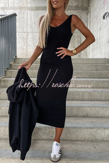 Around the World Hooded Sweatshirt and Slip Maxi Skirt Two Piece Set