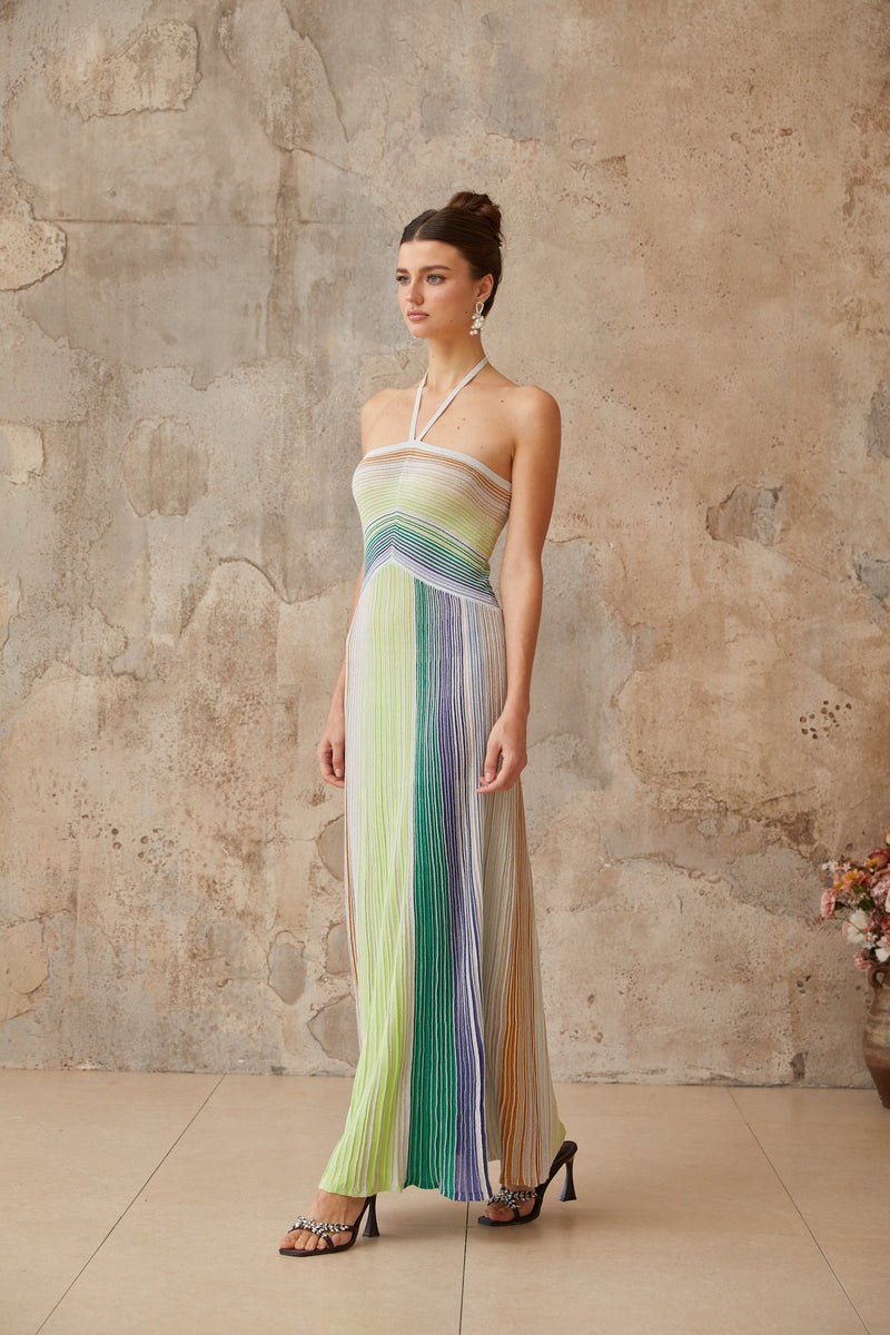 Luminaflaire™ Maxi Dress — Ignite Every Room With Hypnotic Shine and Unstoppable Confidence