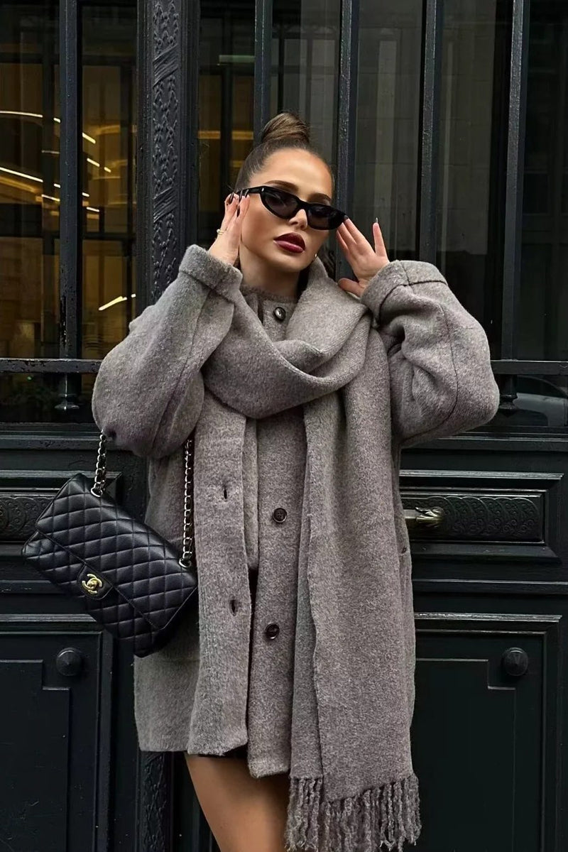 Scarf and Coat Set