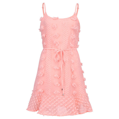 Lace Flower Design Grace Mini Dress