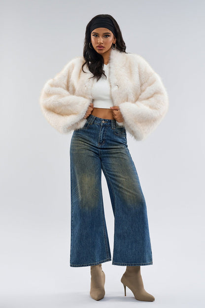 Faux Fur Short Coat