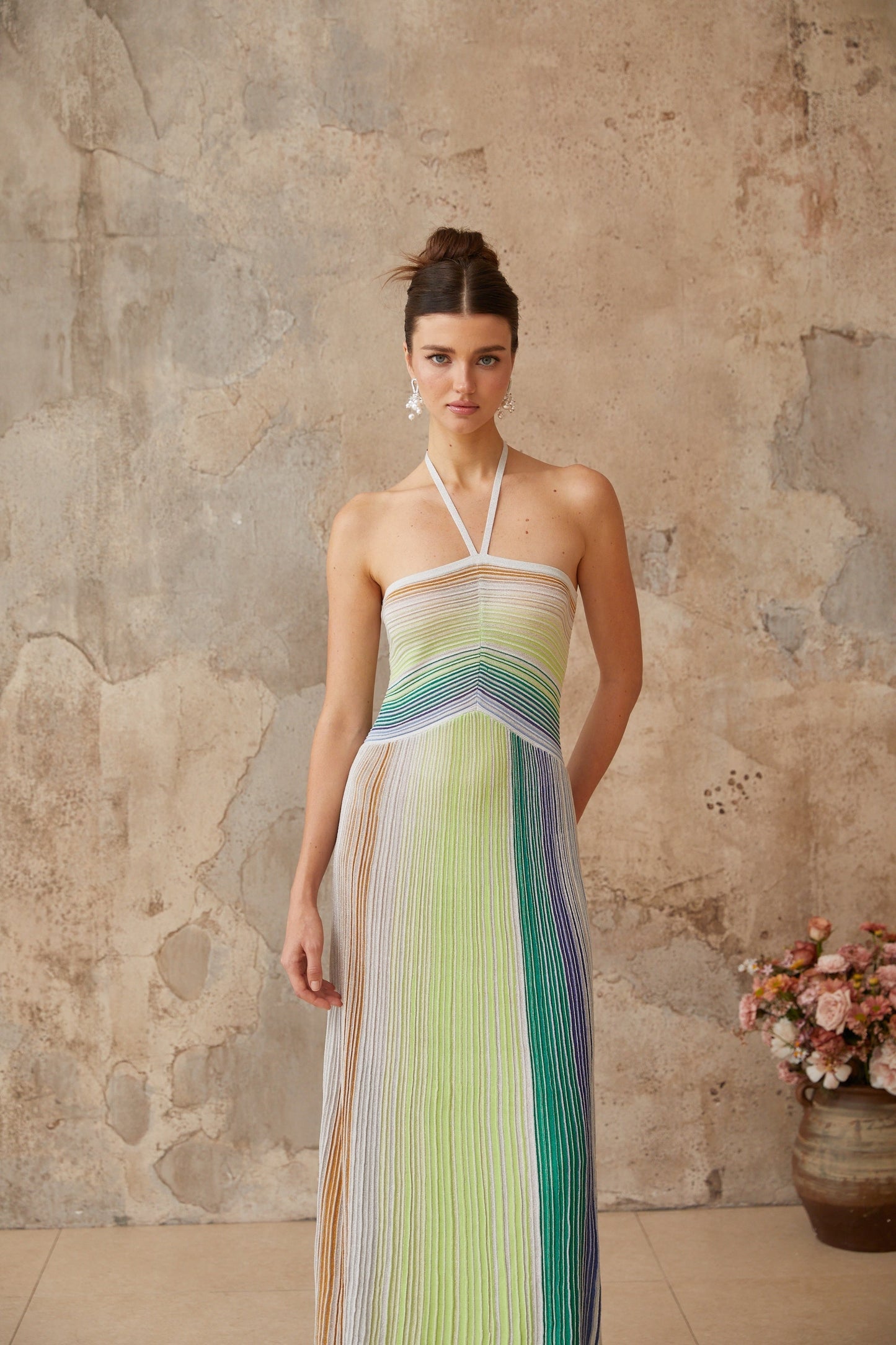 Luminaflaire™ Maxi Dress — Ignite Every Room With Hypnotic Shine and Unstoppable Confidence