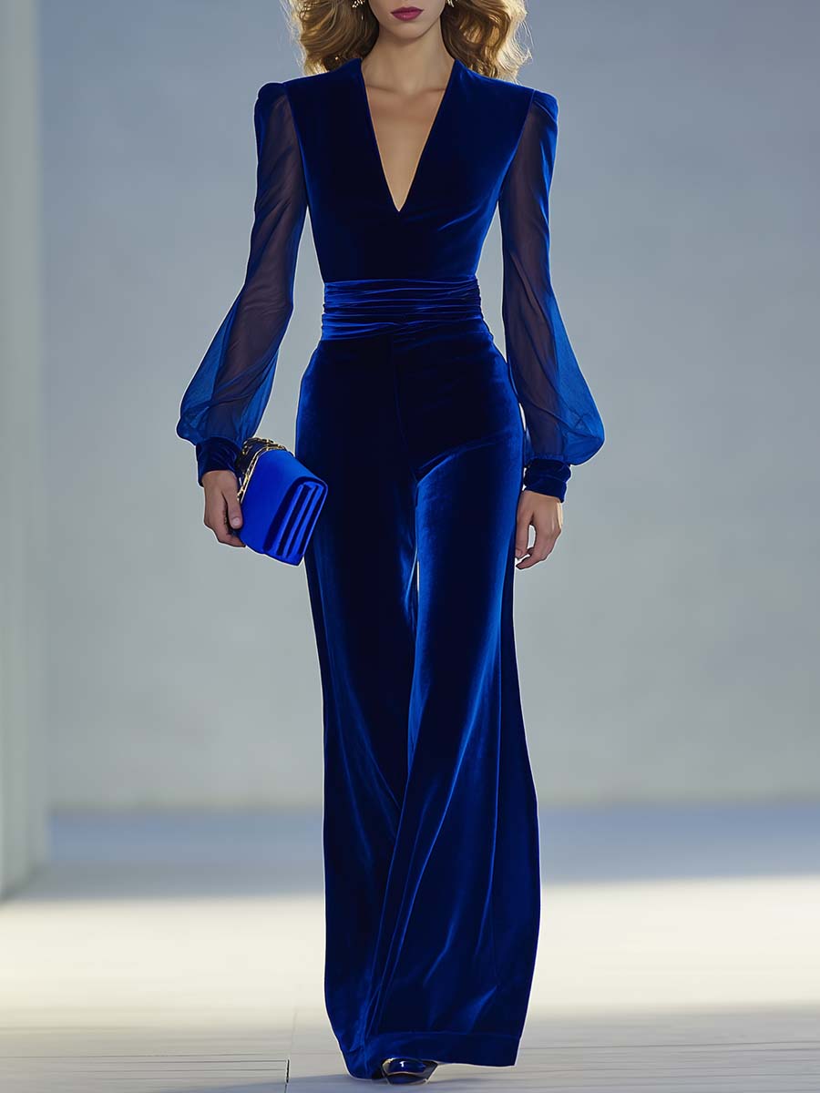 Sophie | Velvet Jumpsuit