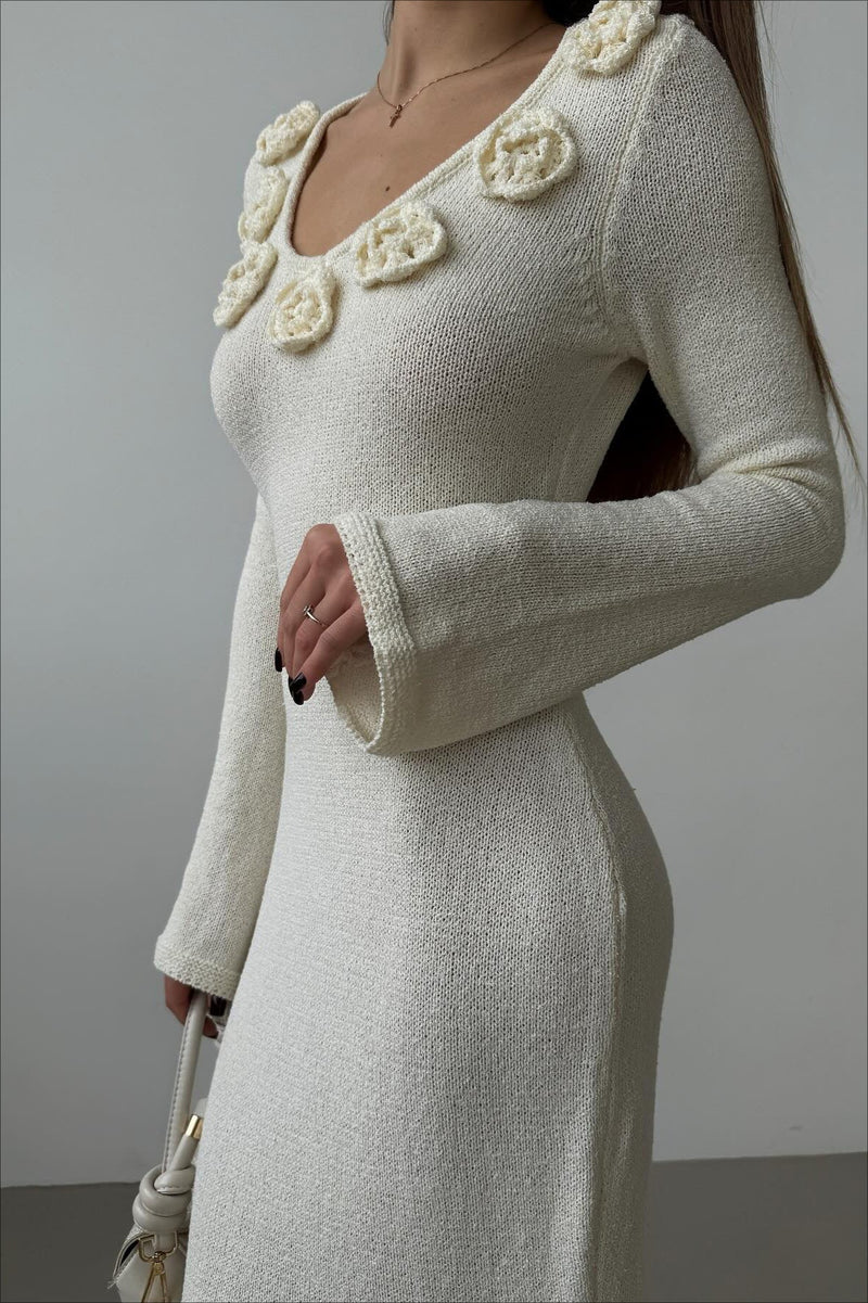 Long Sleeve Maxi Sweater Dress