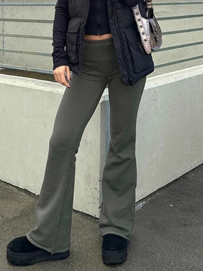 Color Classic Slim Fit Flare Leg Pants
