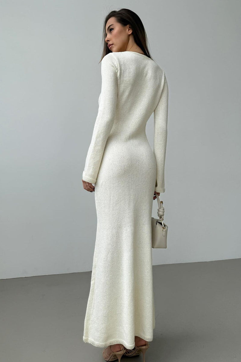 Long Sleeve Maxi Sweater Dress