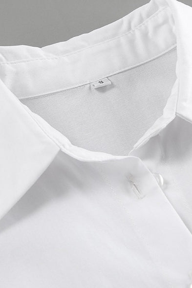 Lapel Collar Blouse