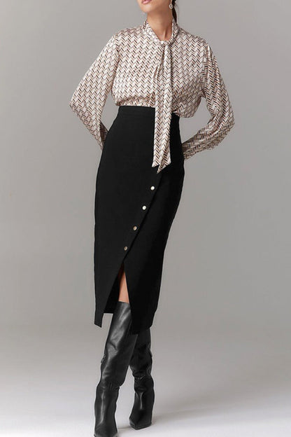 Design Midi Skirt