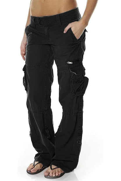 Tactical Active Loose Multi-pockets Cargo Pants