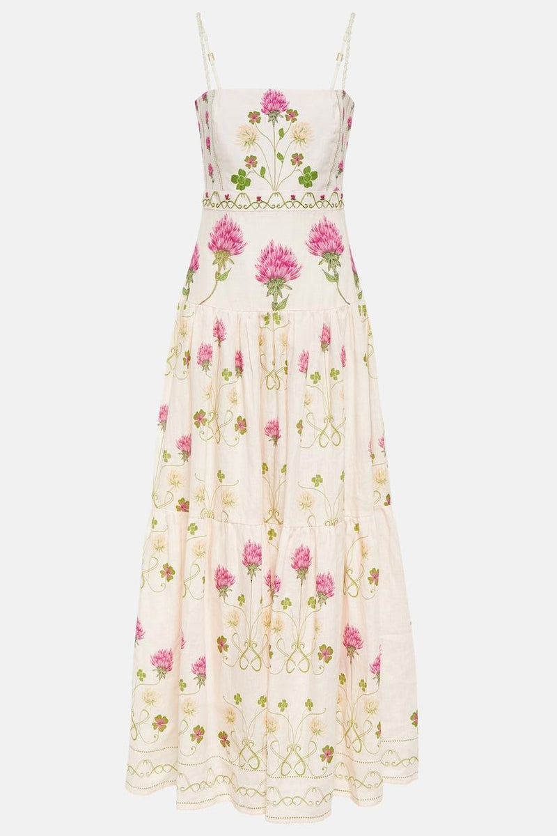Cami Tapered Waist Midi Dress