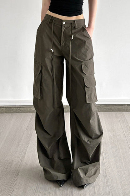 Street-style Loose-fit Cargo Pant
